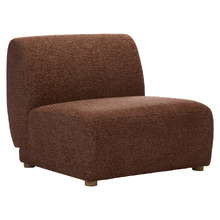 Crescent Armless Lounge Chair